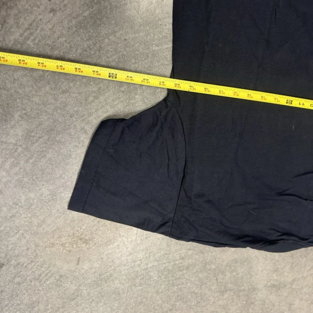 VTG 80s Victoria Hall T-Shirt I Survived Haunted House Black Short Sleeve Fall L